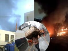 Incendio en Mesa Redonda: fuego se extendió en tres galerías del jirón Andahuaylas