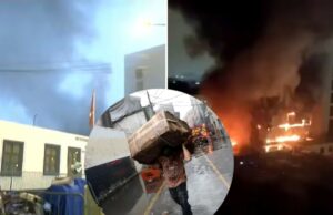 Incendio en Mesa Redonda: fuego se extendió en tres galerías del jirón Andahuaylas