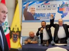 Rafael López Aliaga olvida a Lima e inicia su campaña presidencial 2026 en Iquitos