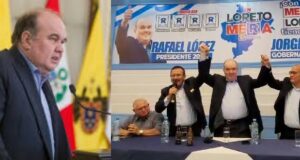 Rafael López Aliaga olvida a Lima e inicia su campaña presidencial 2026 en Iquitos