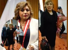 Con nuevo ‘look’ Zoraida Ávalos ingresa al Ministerio Público para retomar funciones como fiscal suprema