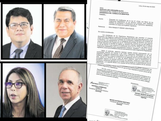 No sueltan gollerías: Presidenta de Osinermig, Sunass Ositran,Osiptel se niegan a dejar sueldazos