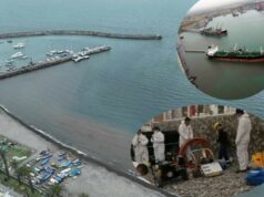 Cierran las playas del Callao por alarmante derrame de petróleo en el mar que se visualiza a lo largo de la orilla