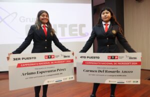 Estudiantes del COAR Cusco participarán en campeonato mundial de Microsoft en EE. UU.