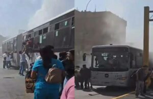 Advierten que falta de mantenimiento de unidades de Metropolitano habria propiciado incendio de unidad que puso en peligro a pasajeros