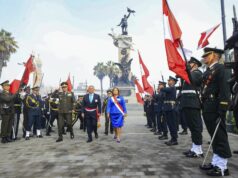 Dina Boluarte en aniversario de la Batalla de Arica: «Mi gobierno continúa legado de Bolognesi»