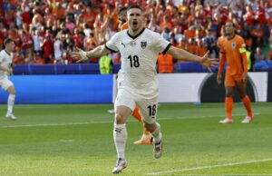 Austria le ganó a Países Bajos 3-2 y clasificó primero en su grupo y Francia quedó segundo