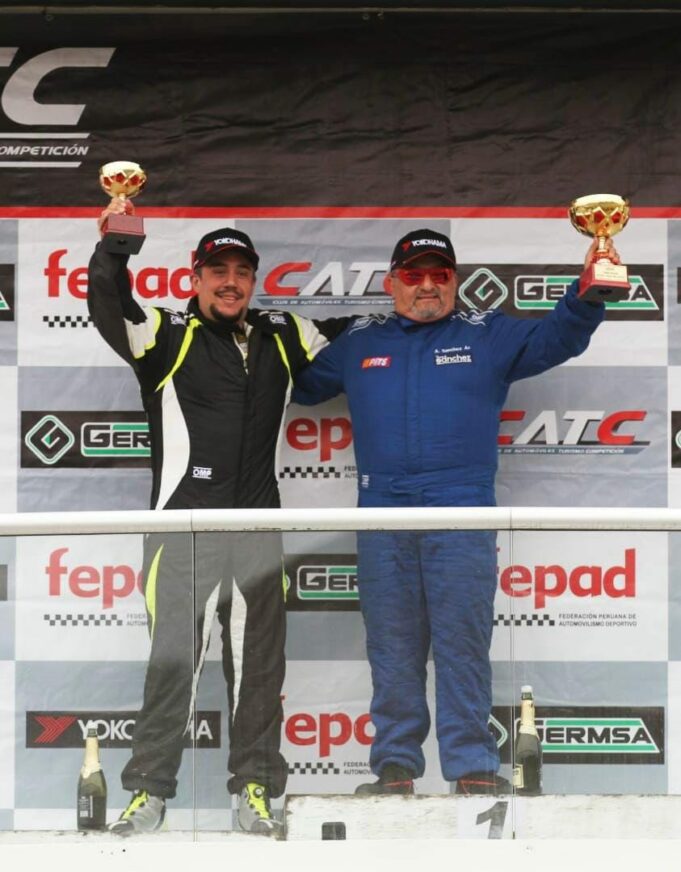 Beto Sánchez logró su tercer triunfo consecutivo del Campeonato Nacional de Circuito Turismo