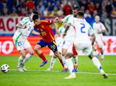 España derrotó a Italia 1-0 y es el segundo clasificado a los octavos de final en la Eurocopa