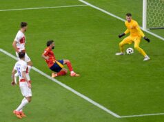 España goleó a Croacia 3-0 en el debut de la Eurocopa