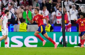 España avanzó a paso firme a los Cuartos de Final al golear a Georgia 4-1