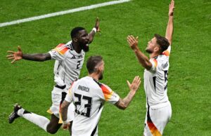 Alemania y Suiza clasificaron con empate 1-1 a Octavos de Final