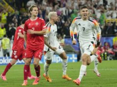 Alemania pasó a Cuartos de Final al vencer a Dinamarca 2-0