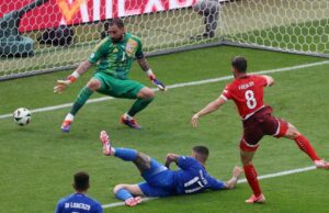 Suiza eliminó a la actual campeona de la «Euro» Italia 2-0