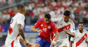 Selección de Perú empezó con empate ante Chile 0-0 en Texas su participación en Copa América