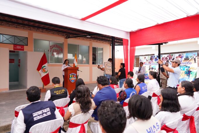 Tumbes: Ministerio de la Mujer y Poblaciones Vulnerables inaugura Centro Emergencia Mujer en Aguas Verdes para atender a las víctimas de violencia