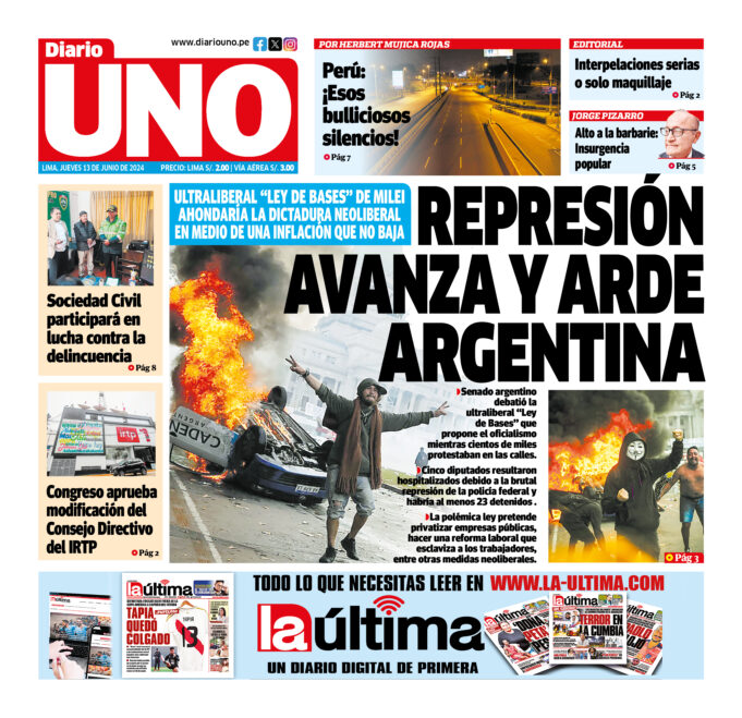 Edición del 13 de junio de 2024