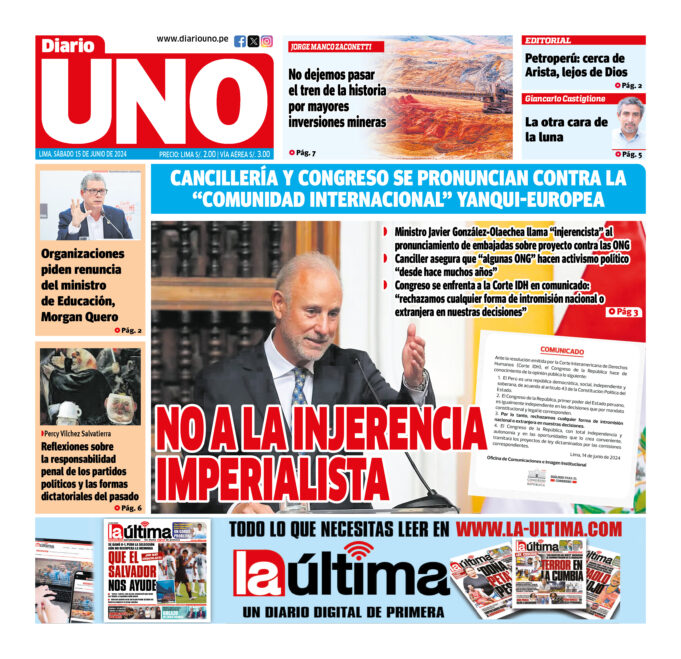Edición del 15 de junio de 2024