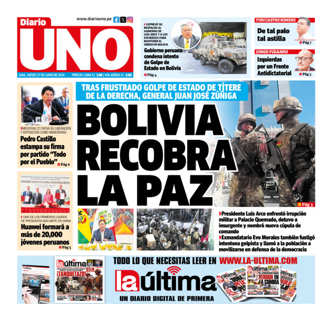 Edición del 27 de junio de 2024