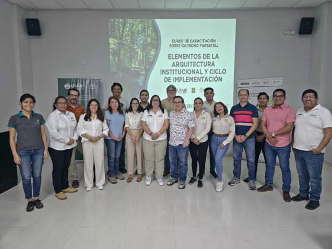 San Martín: Autoridades ambientales culminan exitosamente curso del SERFOR sobre carbono forestal