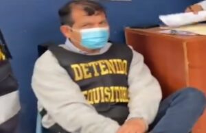 Poder Judicial puso a disposición del INPE a Alejandro Sánchez para ser recluido en un penal