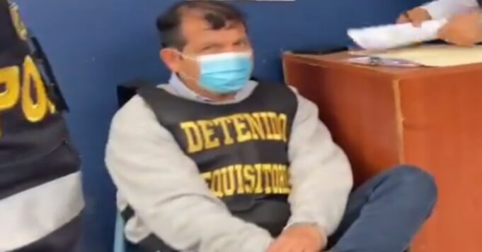 Poder Judicial puso a disposición del INPE a Alejandro Sánchez para ser recluido en un penal