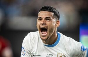Uruguay goleó a Bolivia 5-0 y se clasificó a Cuartos de Final de la Copa América