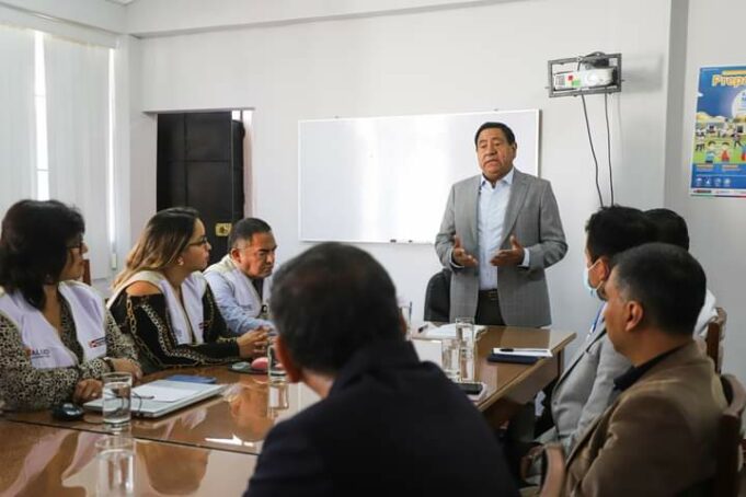 Gobernador Gilmer Horna y SUSALUD acuerdan instaurar jefatura zonal para fortalecer el sistema de salud