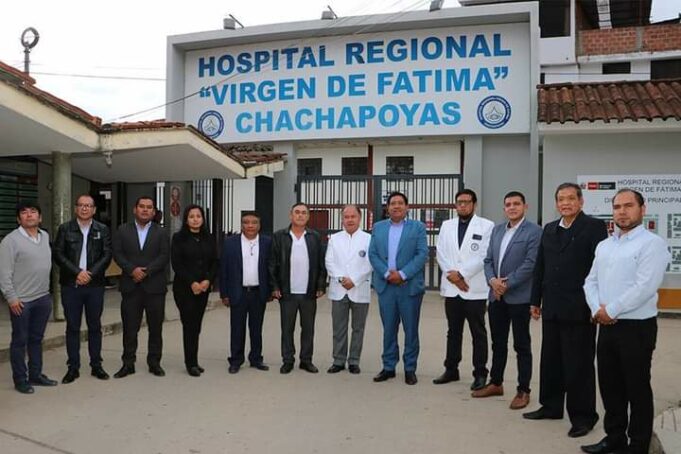 Gobernador Gilmer Horna garantiza dos millones de soles para el hospital regional Vírgen de Fátima