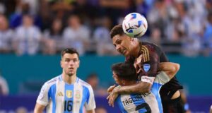 Perú quedó eliminado de la Copa América al perder con Argentina 2-0