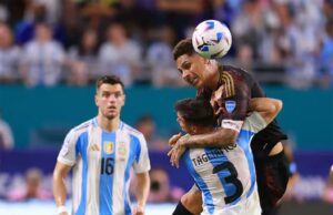Perú quedó eliminado de la Copa América al perder con Argentina 2-0