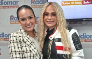 Daniela Darcourt y Miriam Cruz el encuentro esperado