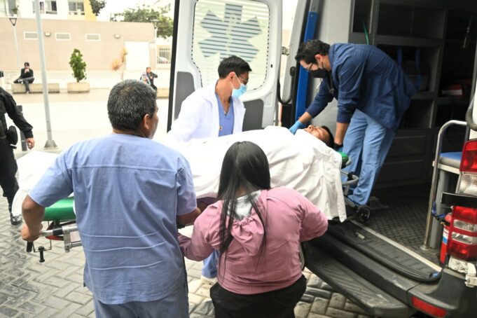 Suboficial del Escuadrón de Emergencia herido en San Martín de Porres recibe toda la atención en hospital de la policía
