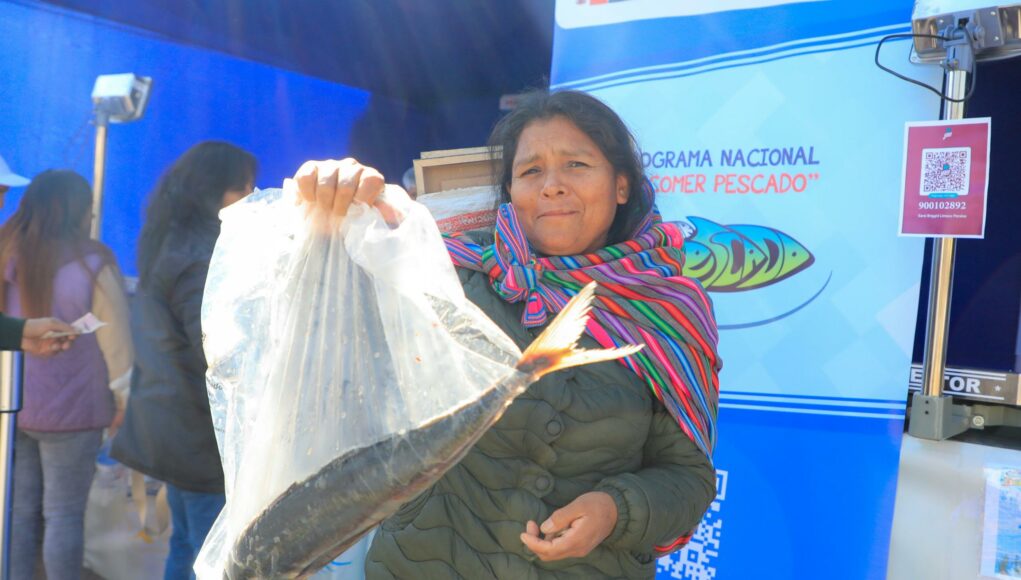 Ministro de la Producción anunció que se ofertará más de 200 toneladas de pescado en Ayacucho durante el 2024
