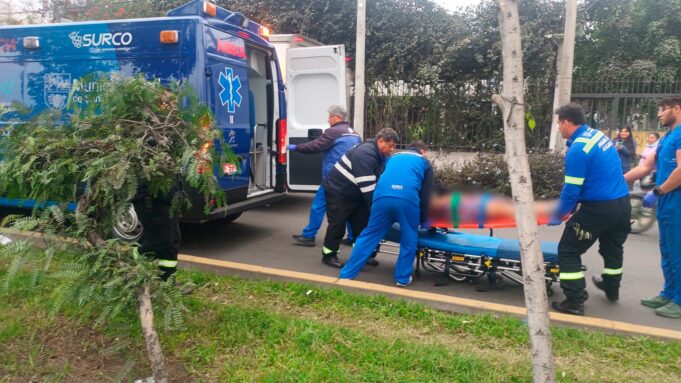 Bebé nace en la Panamericana Sur gracias a oportuna asistencia de Serenazgo de Surco