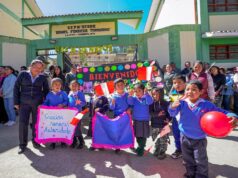 Huánuco: Minedu colocó primera piedra para construcción de la IE N.º 32386 Daniel Fonseca Tarazona
