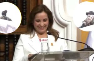 Dina Boluarte inaugura colegio en medio de francotiradores y silencio de más de 60 días