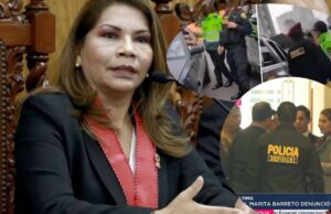 Fiscal Marita Barreto denuncia presunto reglaje por parte de tres efectivos policiales