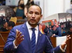 UNMSM: con abucheos y cánticos frustran conferencia de congresista Alejandro Muñante