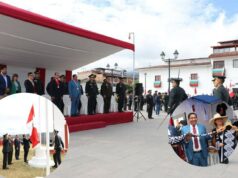 Gilmer Horna: Gobernador encabeza ceremonia por Día de la Bandera y rinde homenaje a la gloriosa Batalla de Higos Urcos