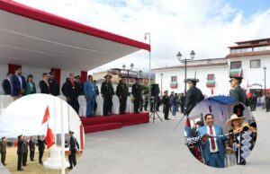 Gilmer Horna: Gobernador encabeza ceremonia por Día de la Bandera y rinde homenaje a la gloriosa Batalla de Higos Urcos