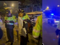 Serenazgo de Comas captura delincuente con arma de fuego y celulares robados