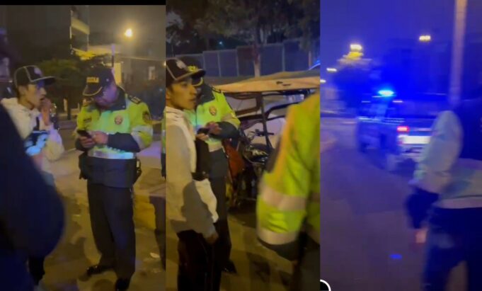 Serenazgo de Comas captura delincuente con arma de fuego y celulares robados