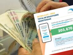 AFP: Web registró 203,670 solicitudes de retiro solo el lunes 10 de junio