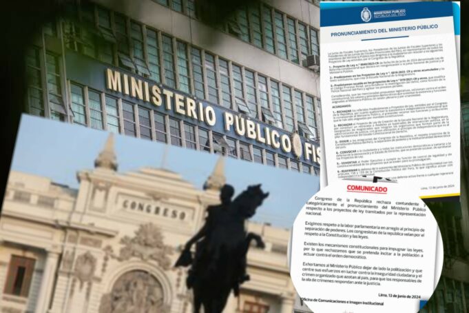 Fiscalía politizada rechaza iniciativas legislativas que debilitan el poder político de la gran burguesía financiera