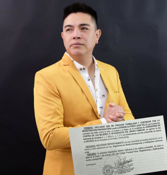 Fiscalía dispone archivar denuncia que fue interpuesta contra Leonard León