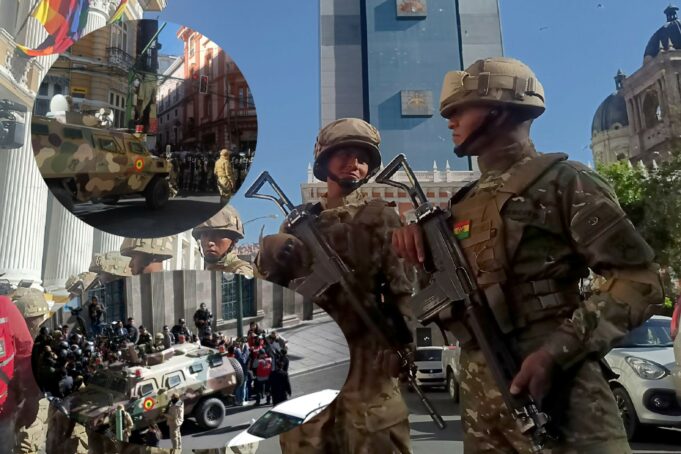 Bolivia: Golpe de Estado, militares con tanques intentaron tomar sede del gobierno