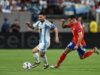 Argentina le ganó a Chile en el final con gol de Lautaro Martínez y clasificó