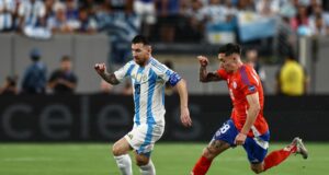Argentina le ganó a Chile en el final con gol de Lautaro Martínez y clasificó
