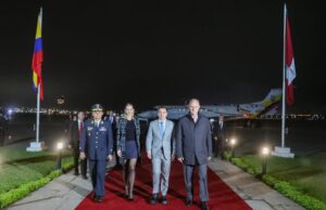 Presidente Daniel Noboa arriba al país para Gabinete Binacional Perú-Ecuador